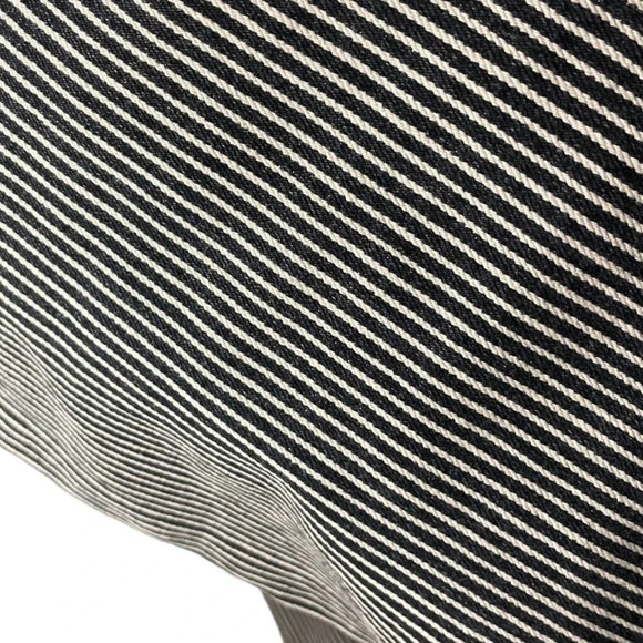 CAbi Jeans Johnny Cropped Railroad Striped Jeans Size 8 Style #324 - Picture 7 of 10